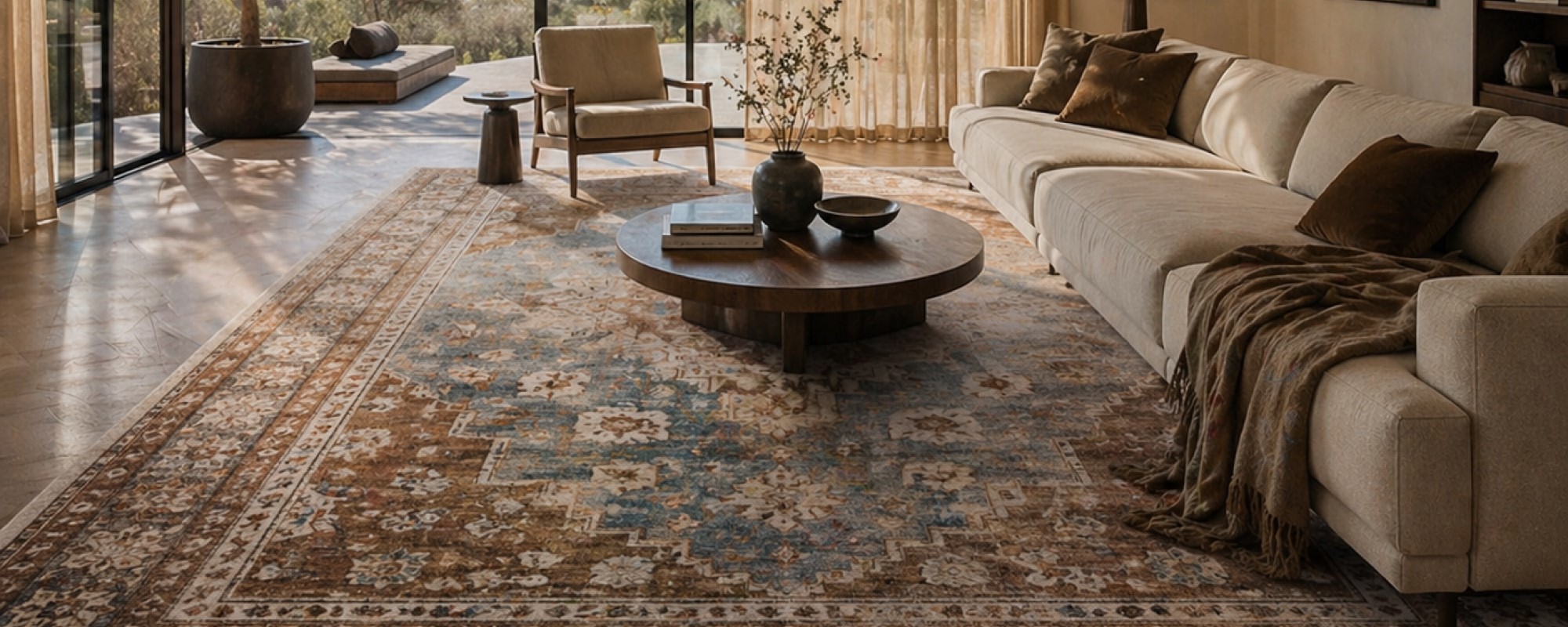 How to Choose  Best Silk Carpets for Living Room